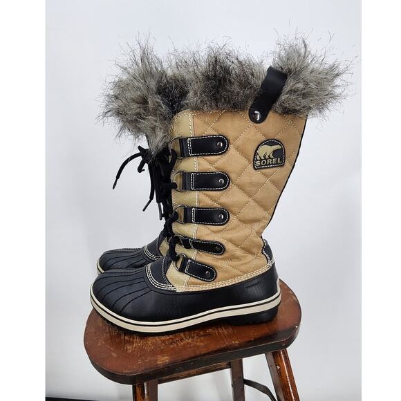 Sorel Women's Tofion Boots Waterproof Insulated Winter Size 8 - Picture 1 of 8